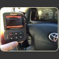 Toyota SRS Airbag Warning Light Fault Code B0111 B0112 iCarsoft Reset Turn Off.