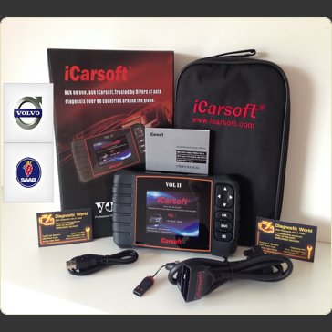 iCarsoft VOL II 2 Volvo & Saab Diagnostic World UK Pro Diagnostics 1