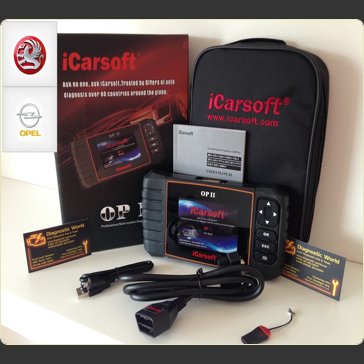 iCarsoft OP II 2 Vauxhall Opel Diagnostic World UK