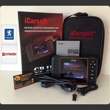 iCarsoft CP II 2 Citroen Peugeot Diagnostic World UK