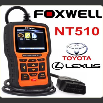 Toyota Lexus Engine ABS Airbags Service Foxwell NT510